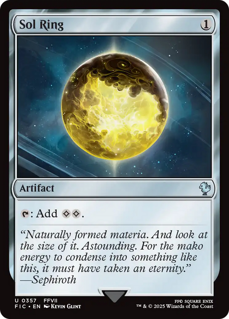 Sol Ring (0357) [FINAL FANTASY Commander] | Devastation Store