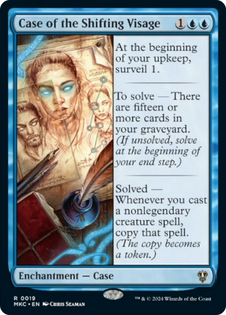 Case of the Shifting Visage [Murders at Karlov Manor Commander] | Devastation Store