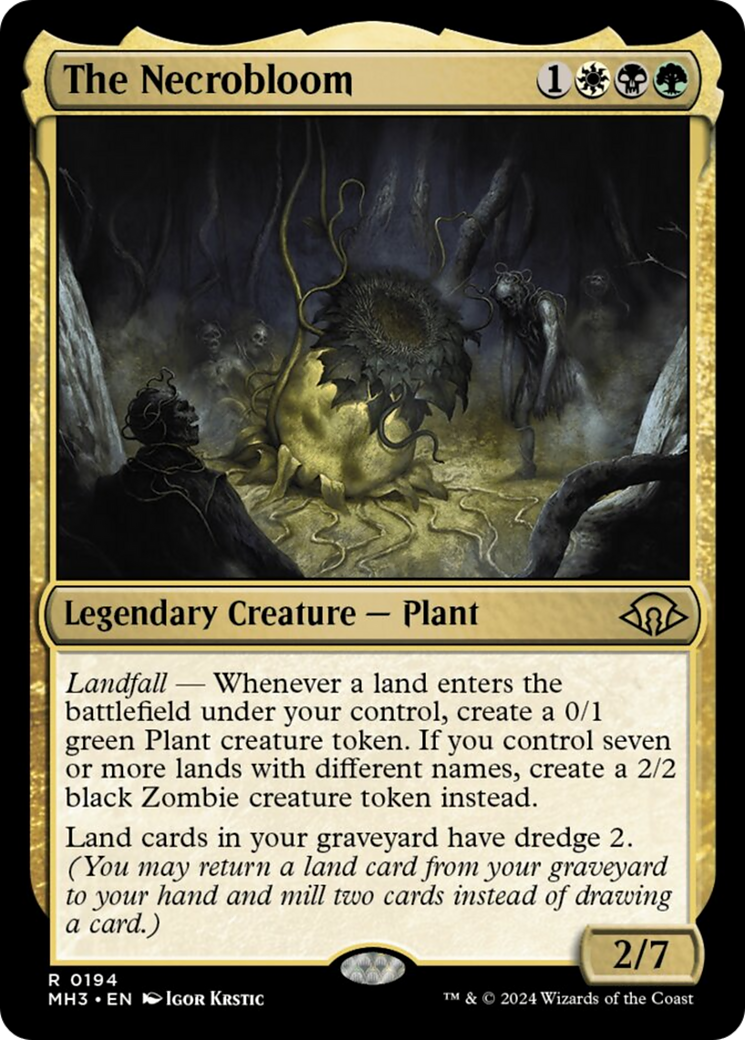 The Necrobloom [Modern Horizons 3] | Devastation Store