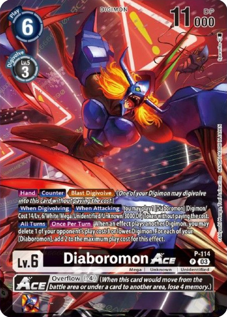 Diaboromon Ace [P-114] (Tamer Goods Set Diaboromon) [Promotional Cards] | Devastation Store