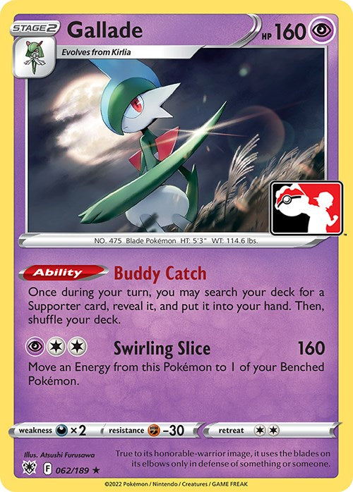 Gallade (062/189) [Prize Pack Series Three] | Devastation Store