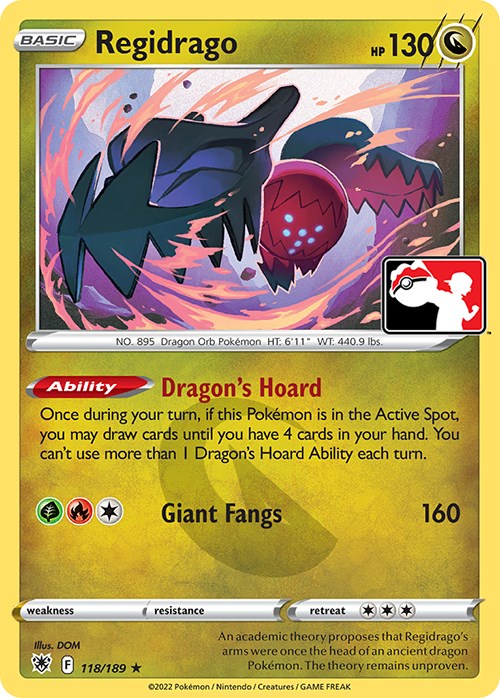 Regidrago (118/189) [Prize Pack Series Three] | Devastation Store