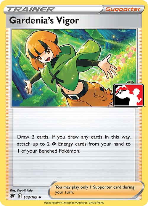 Gardenia's Vigor (143/189) [Prize Pack Series Three] | Devastation Store