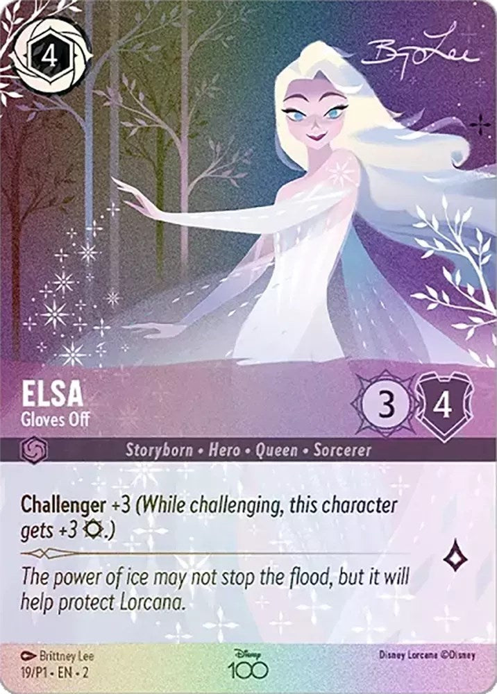 Elsa - Gloves Off (Enchanted) (19) [Disney100 Promos] | Devastation Store