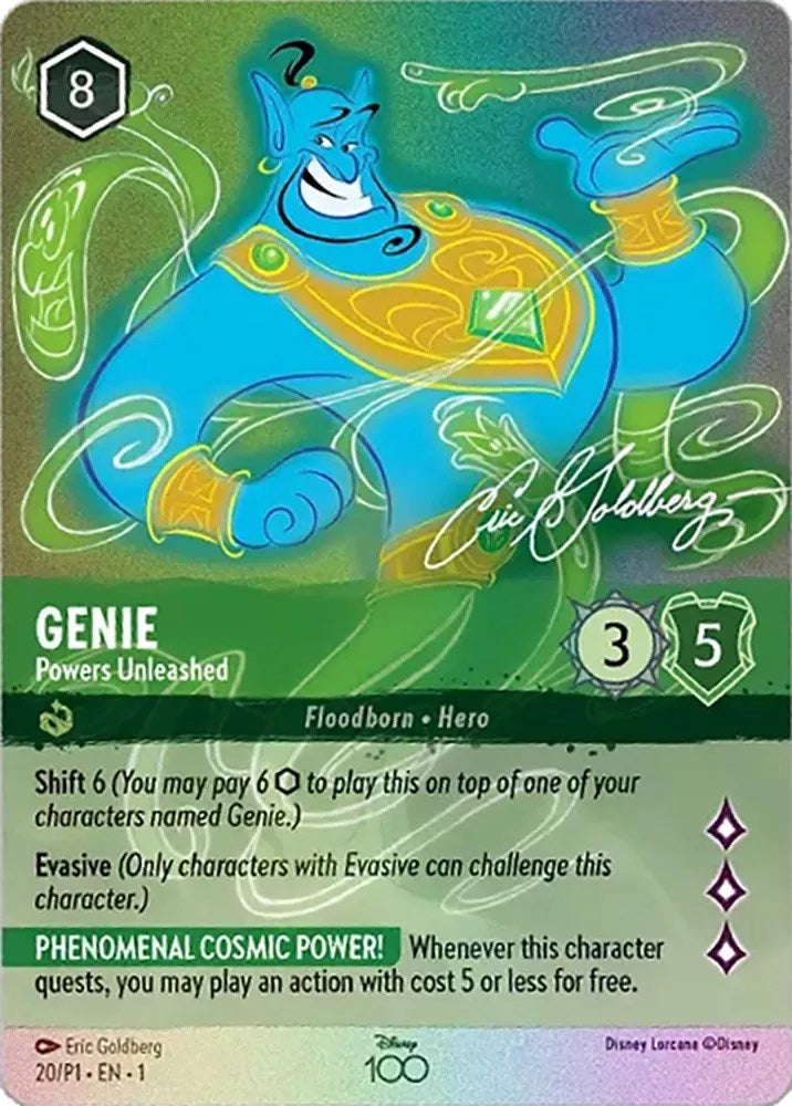 Genie - Powers Unleashed (Enchanted) (20) [Disney100 Promos] | Devastation Store