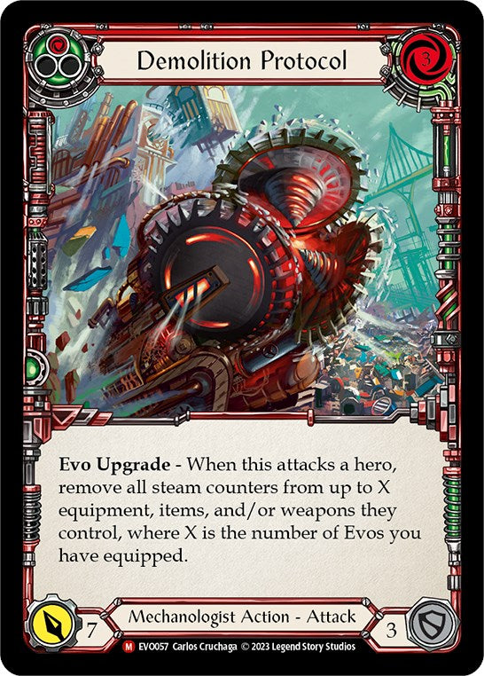 Demolition Protocol [EVO057] (Bright Lights)  Rainbow Foil | Devastation Store