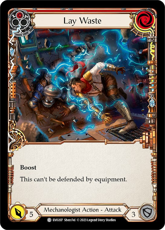 Lay Waste (Red) [EVO207] (Bright Lights) | Devastation Store