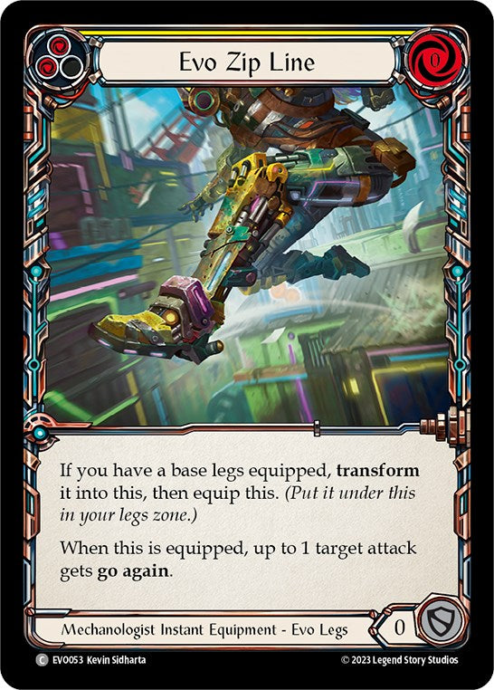 Evo Zip Line [EVO053] (Bright Lights)  Cold Foil | Devastation Store