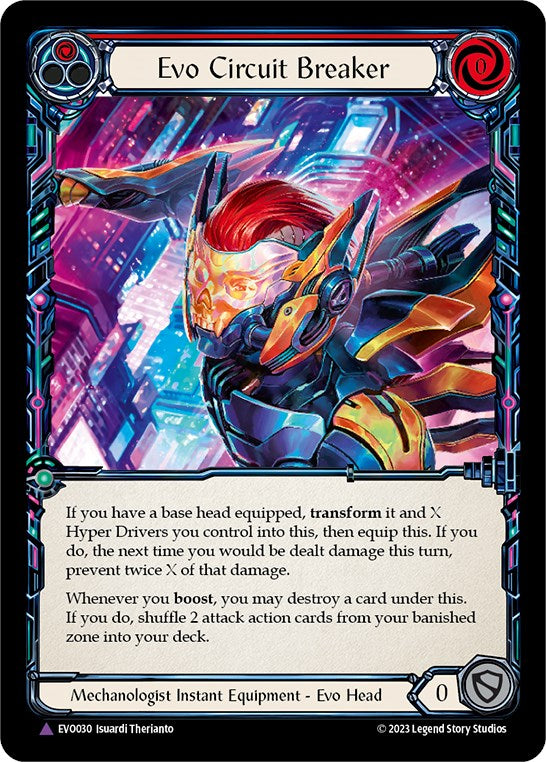 Evo Circuit Breaker (Marvel) [EVO030] (Bright Lights)  Cold Foil | Devastation Store