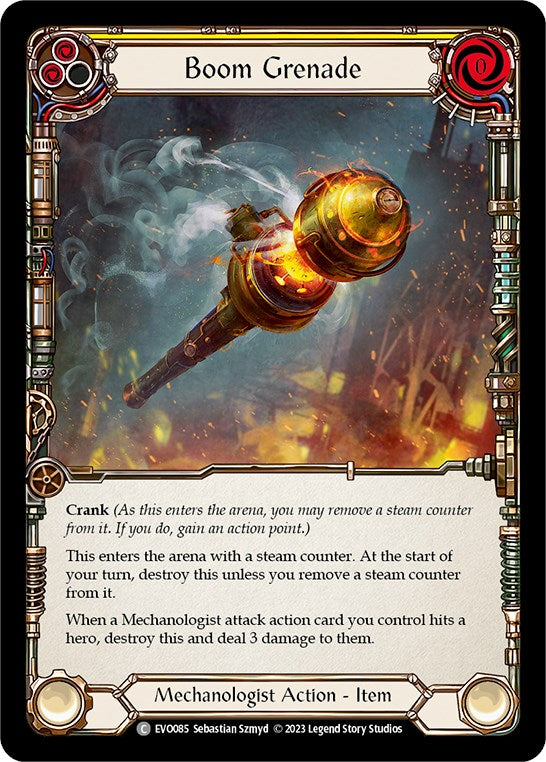 Boom Grenade (Yellow) [EVO085] (Bright Lights) | Devastation Store