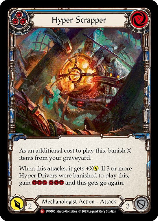 Hyper Scrapper [EVO100] (Bright Lights)  Rainbow Foil | Devastation Store