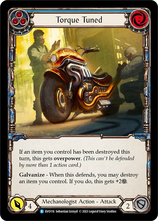 Torque Tuned (Blue) [EVO116] (Bright Lights) | Devastation Store