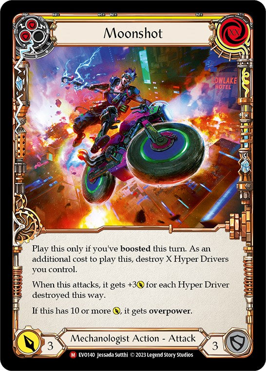 Moonshot [EVO140] (Bright Lights)  Rainbow Foil | Devastation Store