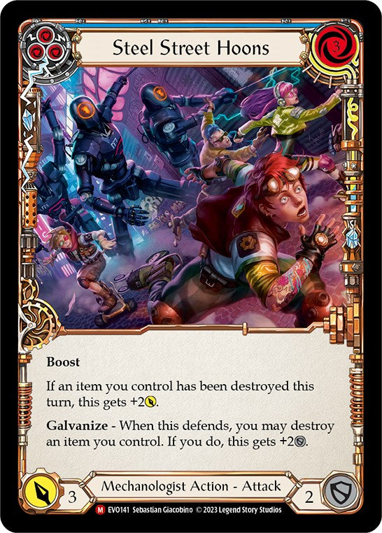 Steel Street Hoons [EVO141] (Bright Lights)  Rainbow Foil | Devastation Store