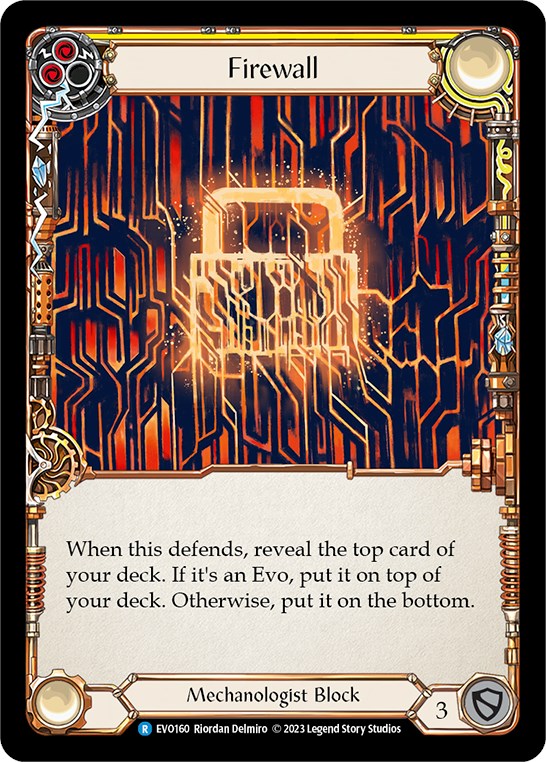 Firewall (Yellow) [EVO160] (Bright Lights) | Devastation Store