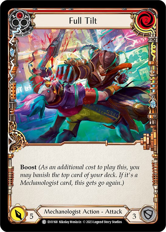 Full Tilt (Red) [EVO168] (Bright Lights)  Rainbow Foil | Devastation Store