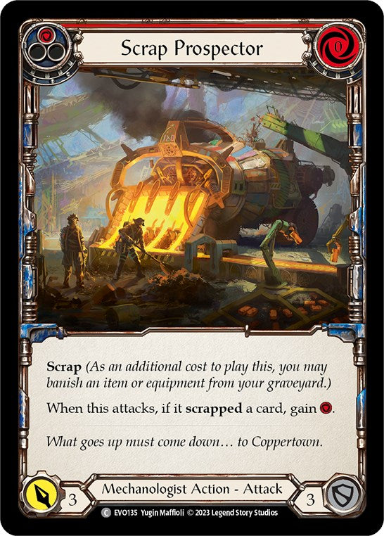 Scrap Prospector (Red) [EVO135] (Bright Lights) | Devastation Store