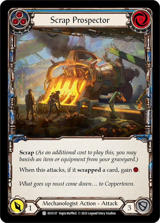 Scrap Prospector (Blue) [EVO137] (Bright Lights) | Devastation Store