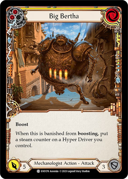 Big Bertha (Yellow) [EVO178] (Bright Lights)  Rainbow Foil | Devastation Store