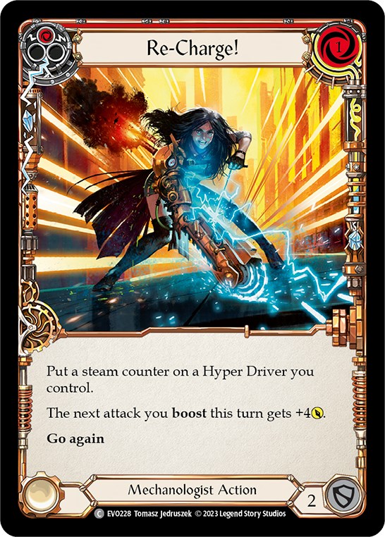 Re-Charge! (Red) [EVO228] (Bright Lights) | Devastation Store