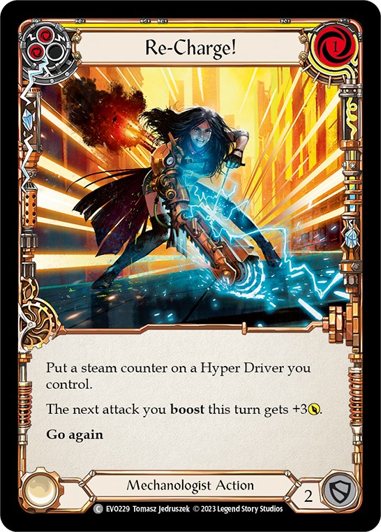 Re-Charge! (Yellow) [EVO229] (Bright Lights) | Devastation Store