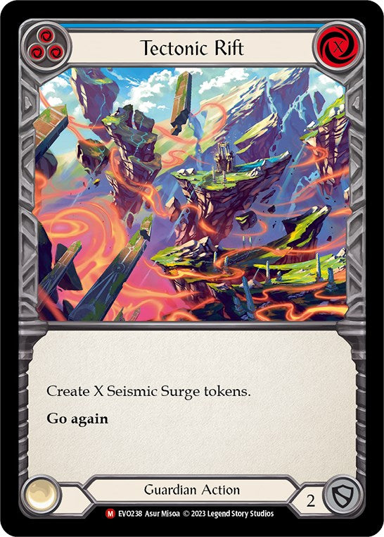 Tectonic Rift [EVO238] (Bright Lights)  Rainbow Foil | Devastation Store