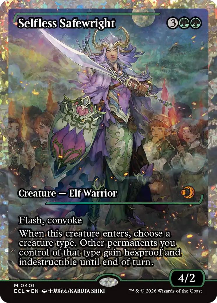 Selfless Safewright (Showcase) (Fracture Foil) [Lorwyn Eclipsed] | Devastation Store