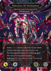 Singularity // Teklovossen, the Mechropotent (Cold Foil Marvel) [EVO010] (Bright Lights)  Cold Foil | Devastation Store