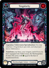 Singularity // Teklovossen, the Mechropotent (Cold Foil Marvel) [EVO010] (Bright Lights)  Cold Foil | Devastation Store