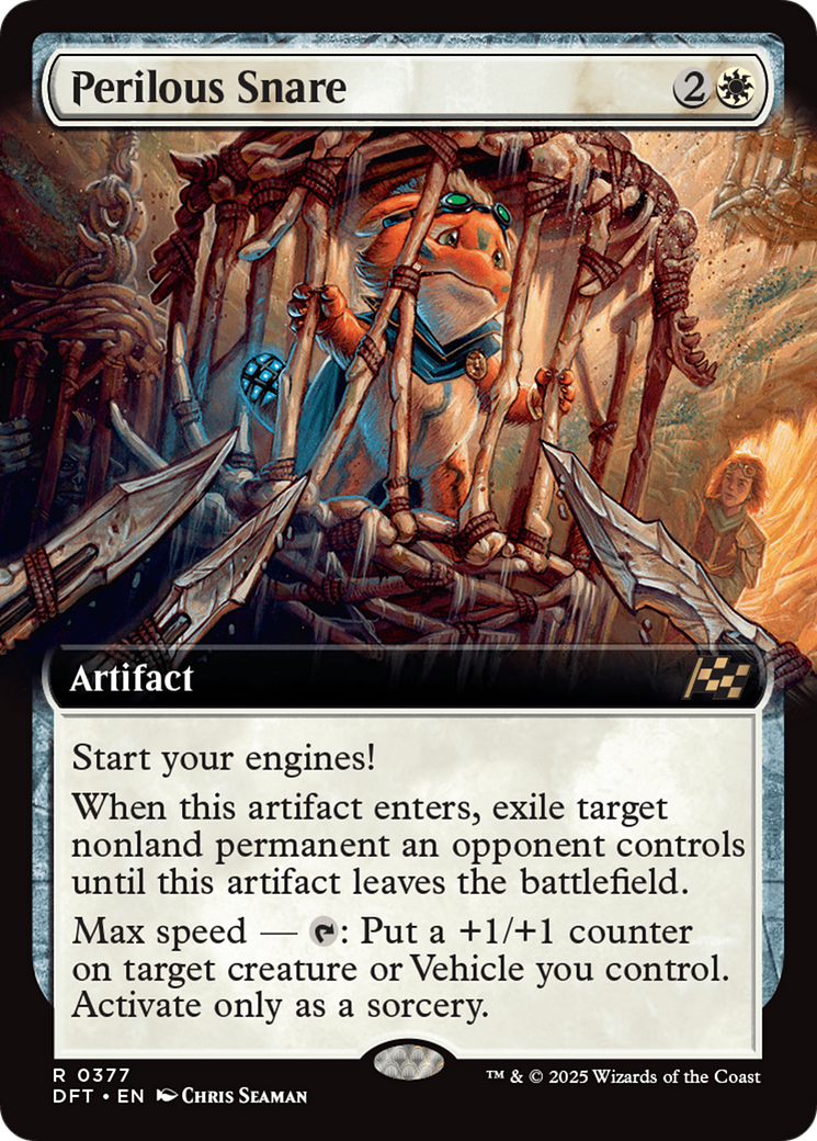 Perilous Snare (Extended Art) [Aetherdrift] | Devastation Store