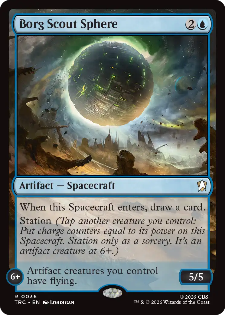 Borg Scout Sphere [Star Trek Commander] | Devastation Store