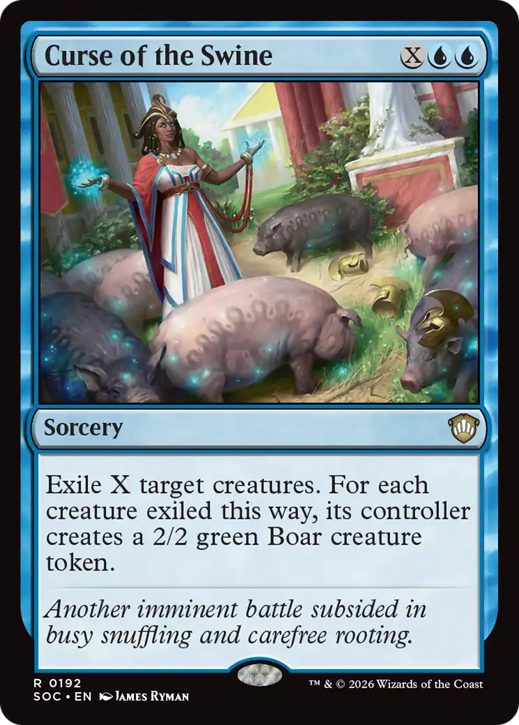 Curse of the Swine [Secrets of Strixhaven Commander] | Devastation Store