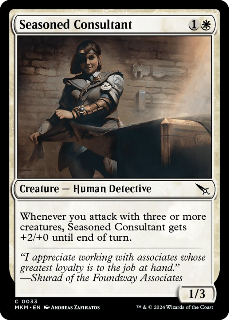 Seasoned Consultant [Murders at Karlov Manor] | Devastation Store