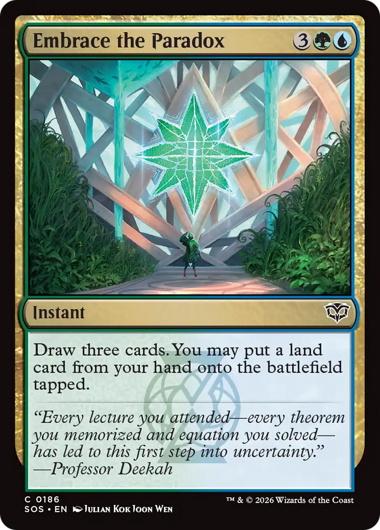 Embrace the Paradox [Secrets of Strixhaven] | Devastation Store