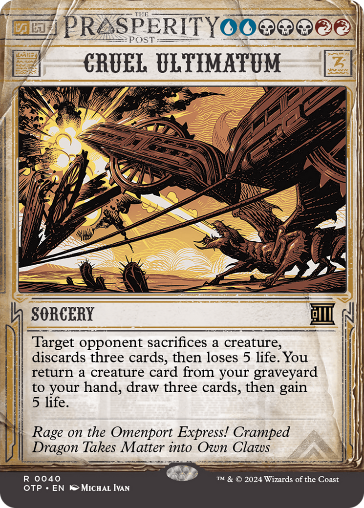 Cruel Ultimatum [Outlaws of Thunder Junction: Breaking News] | Devastation Store