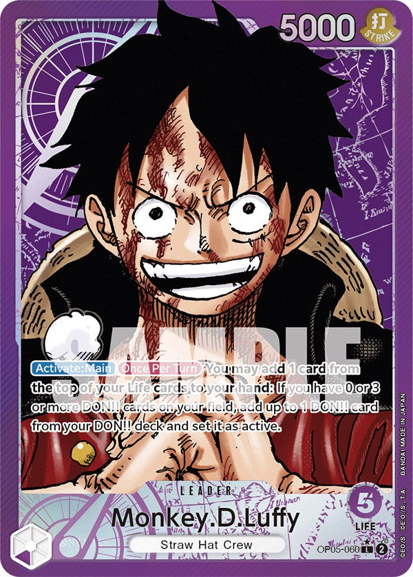Monkey.D.Luffy (Alternate Art) [Awakening of the New Era] | Devastation Store
