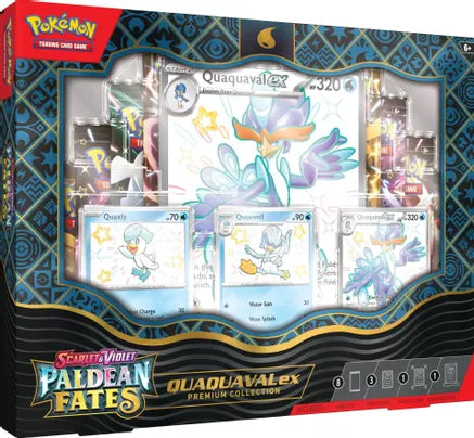 Pokemon TCG Paldean Fates Premium Collection [Quaquaval ex] | Devastation Store