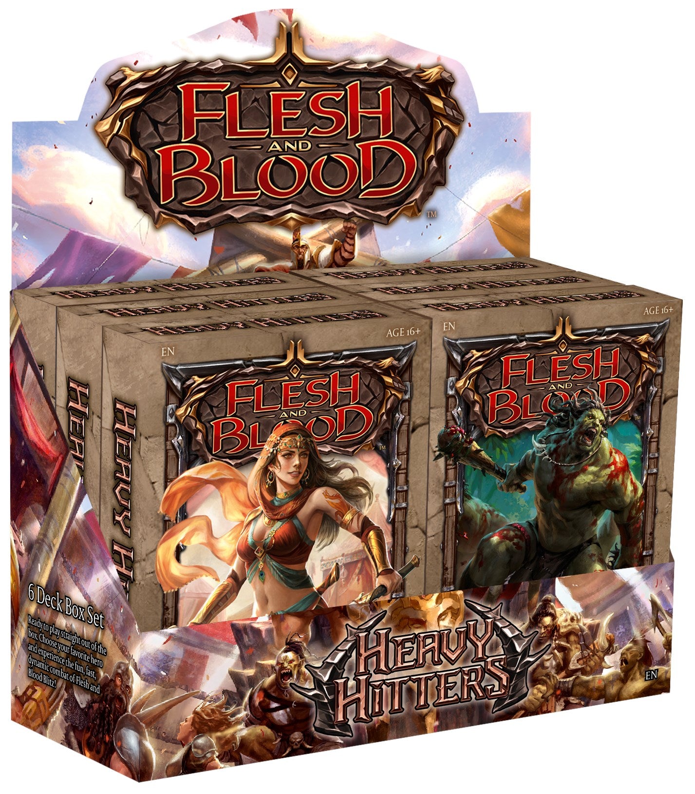 Heavy Hitters - Blitz Deck Display | Devastation Store