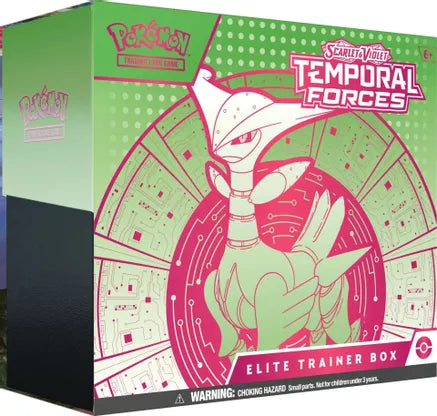 POKEMON TCG Temporal Forces Elite Trainer Box [Iron Leaves] | Devastation Store