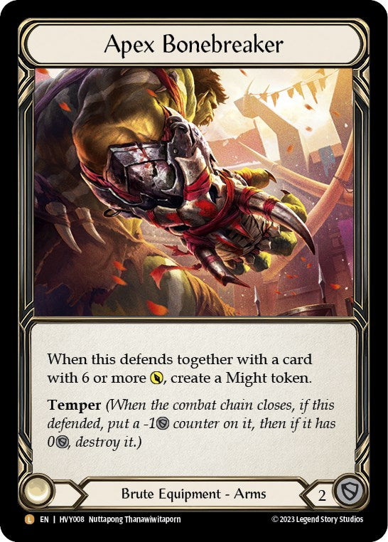 Apex Bonebreaker [HVY008] (Heavy Hitters)  Rainbow Foil | Devastation Store