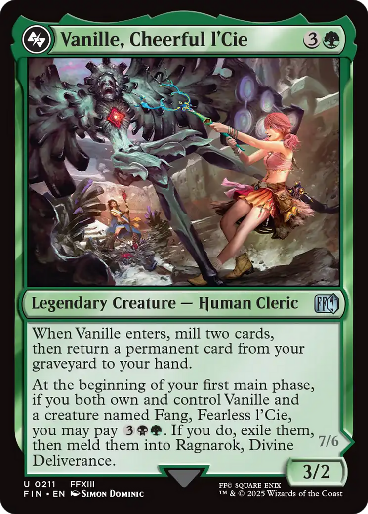 Vanille, Cheerful l'Cie // Ragnarok, Divine Deliverance [FINAL FANTASY] | Devastation Store