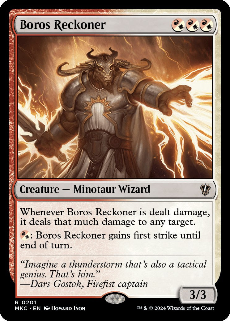 Boros Reckoner [Murders at Karlov Manor Commander] | Devastation Store