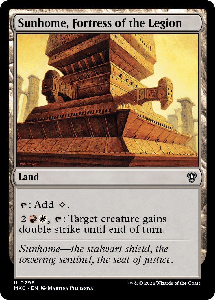Sunhome, Fortress of the Legion [Murders at Karlov Manor Commander] | Devastation Store