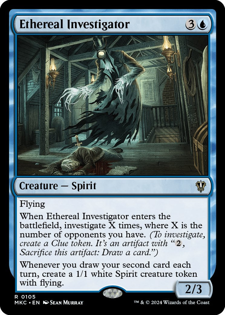 Ethereal Investigator [Murders at Karlov Manor Commander] | Devastation Store