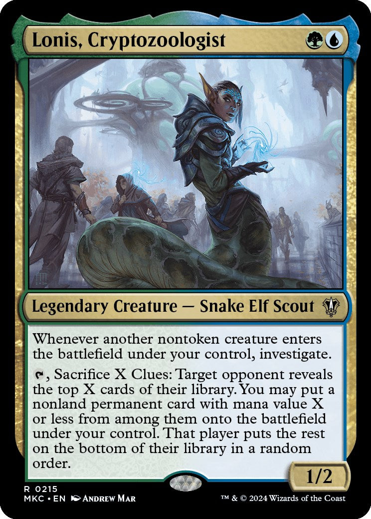 Lonis, Cryptozoologist [Murders at Karlov Manor Commander] | Devastation Store