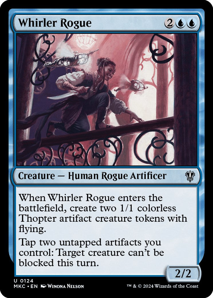 Whirler Rogue [Murders at Karlov Manor Commander] | Devastation Store