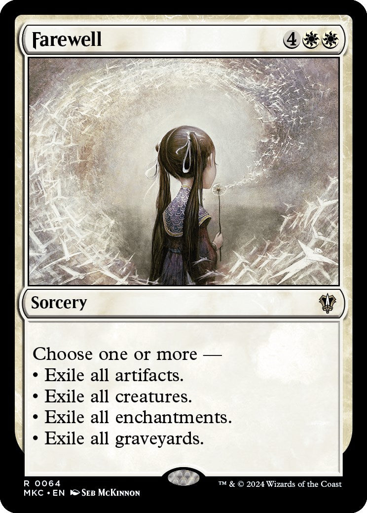 Farewell [Murders at Karlov Manor Commander] | Devastation Store
