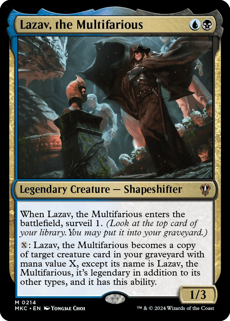 Lazav, the Multifarious [Murders at Karlov Manor Commander] | Devastation Store