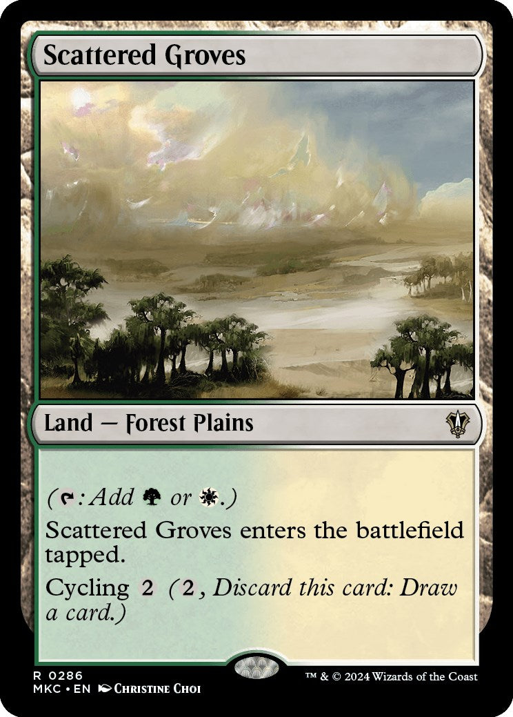 Scattered Groves [Murders at Karlov Manor Commander] | Devastation Store