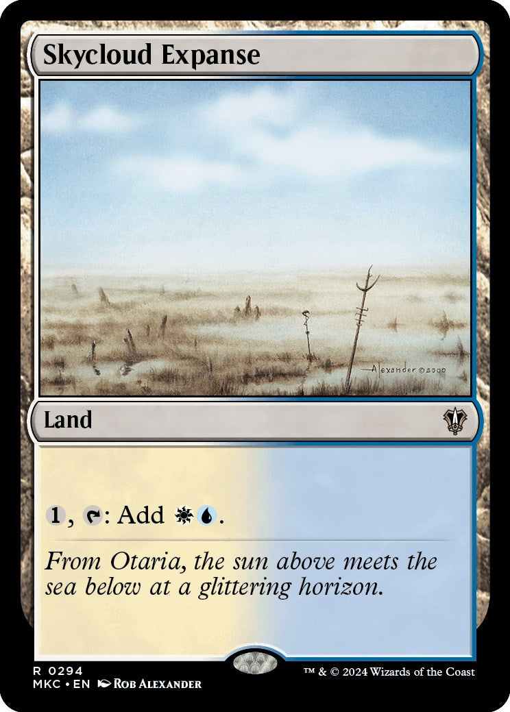 Skycloud Expanse [Murders at Karlov Manor Commander] | Devastation Store